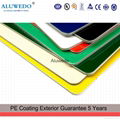 Mineral Core Fireproof B1 Aluminum Composite Panel, PE Coating in 18um 3