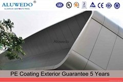 4mm PVDF aluminum composite material ACP for facada building wall cladding panel