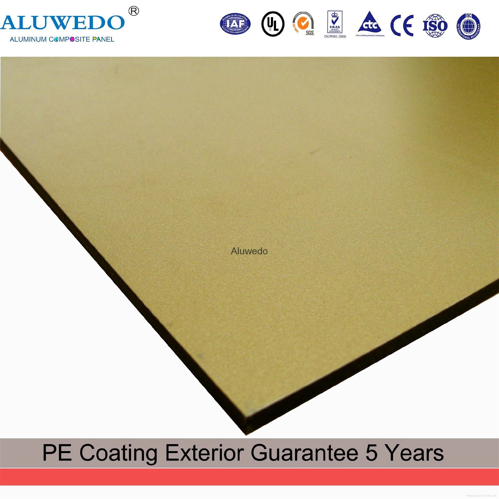 4mm PVDF aluminum composite material ACP for facada building wall cladding panel 3