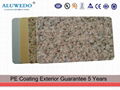 4mm PE PVDF ACP ACM Marble Grain