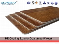 wooden finish ACP aluminum composite panel ACP wall panel