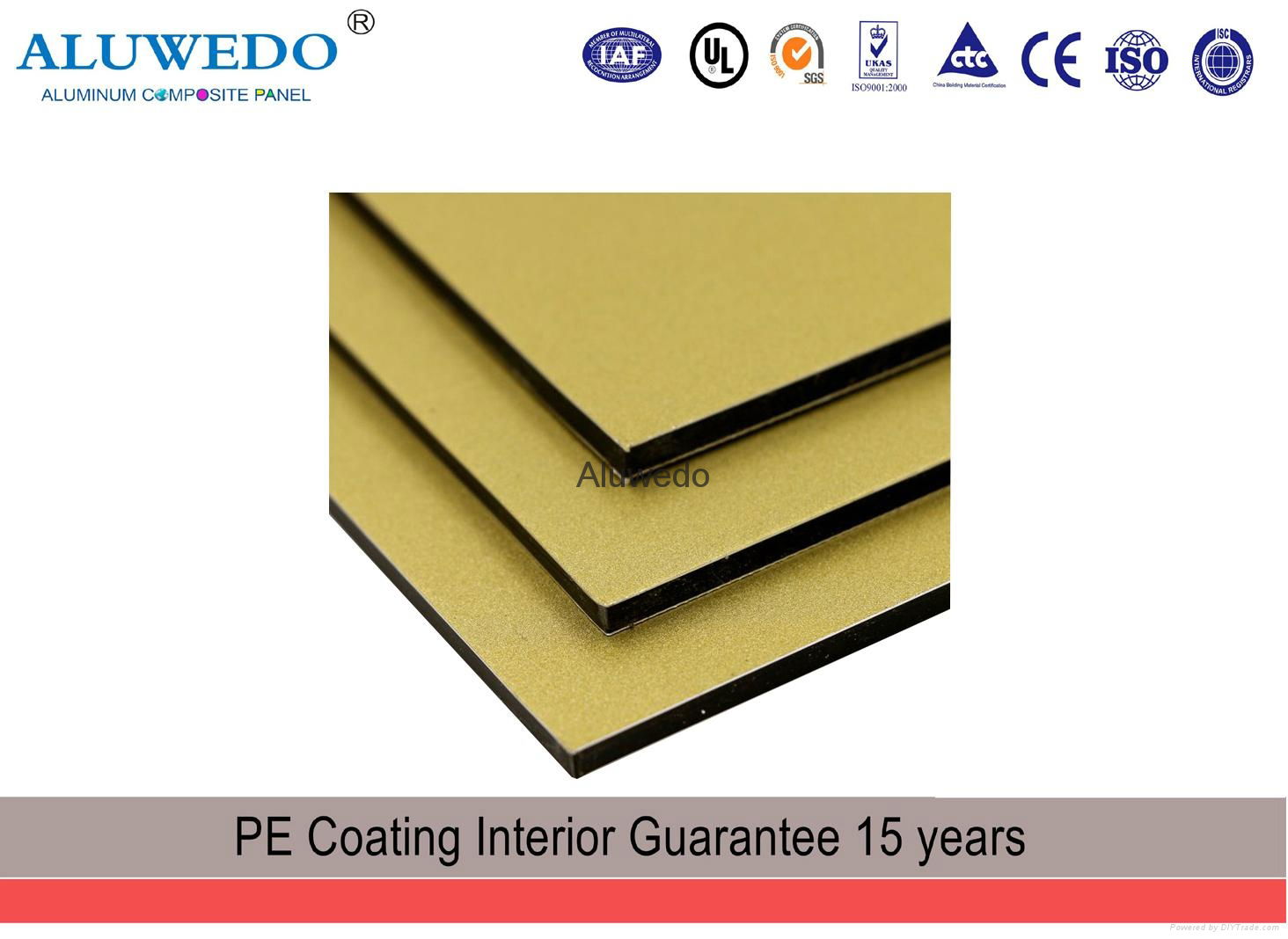 3mm/4mm Glittering PE PVDF Aluminium Composite Panel Building Material 4