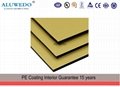 3mm/4mm Glittering PE PVDF Aluminium Composite Panel Building Material 4