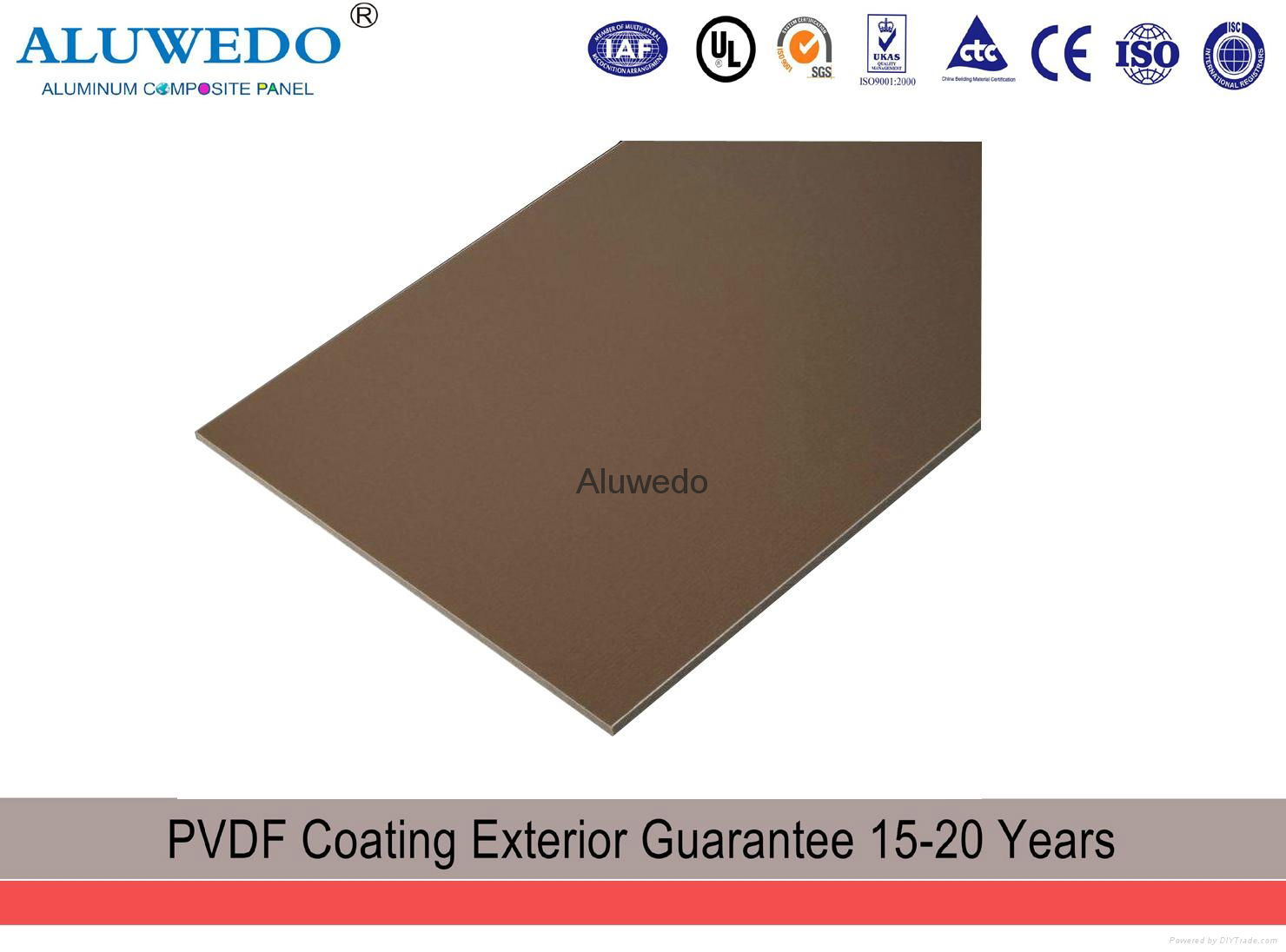 PVDF Coating Spectra Aluminium Composite Panel ACP ACM Building Material 