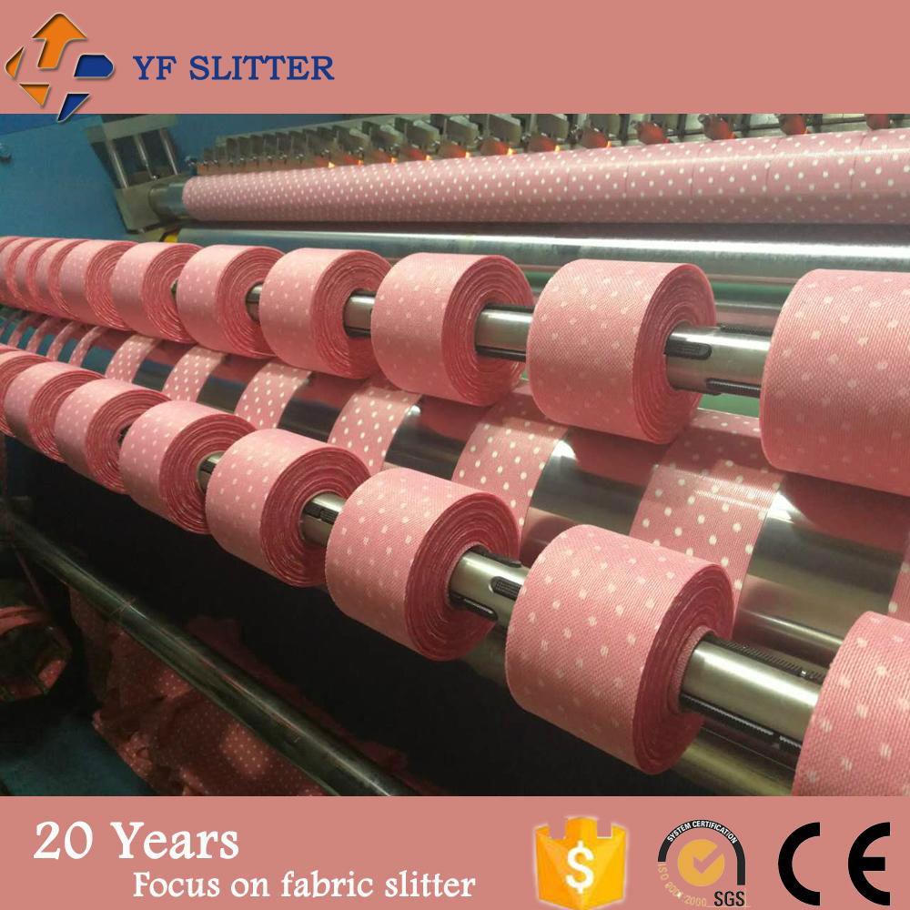 China professional hot knife fabric slitting machine