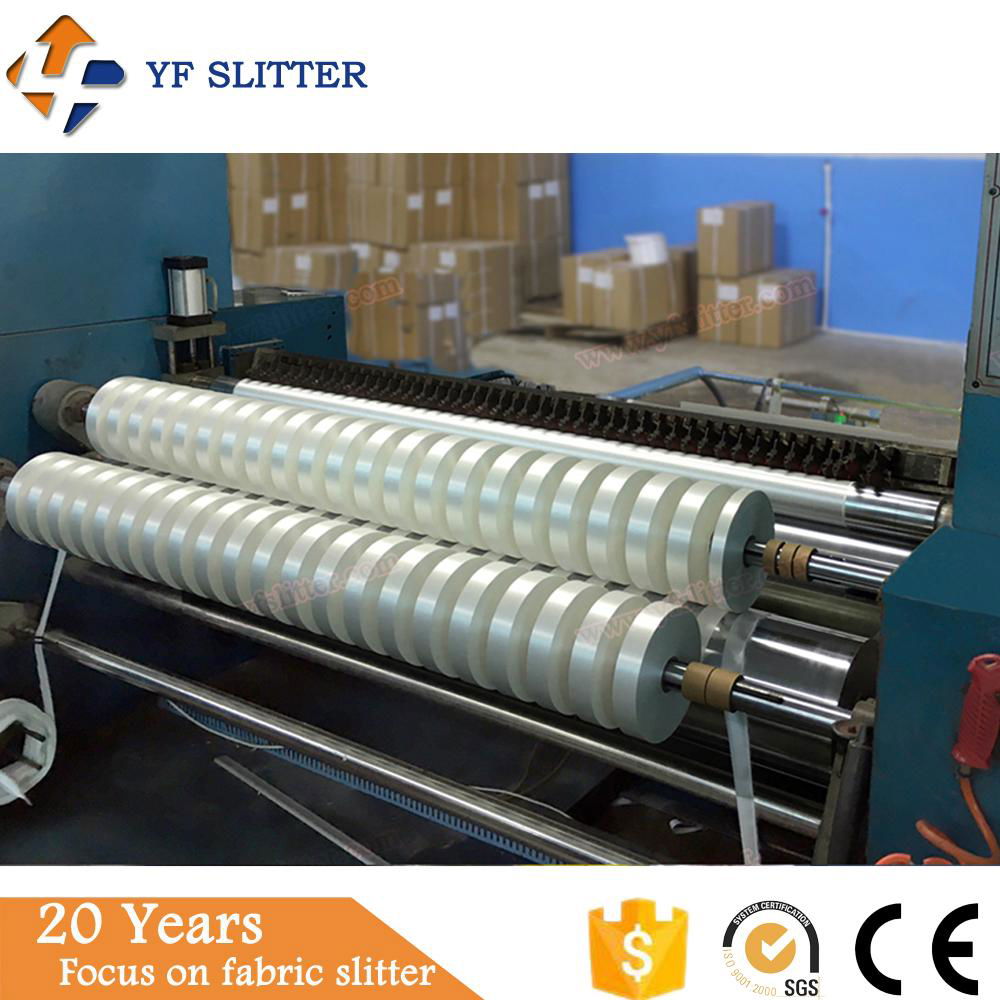 China professional hot knife fabric slitting machine 5