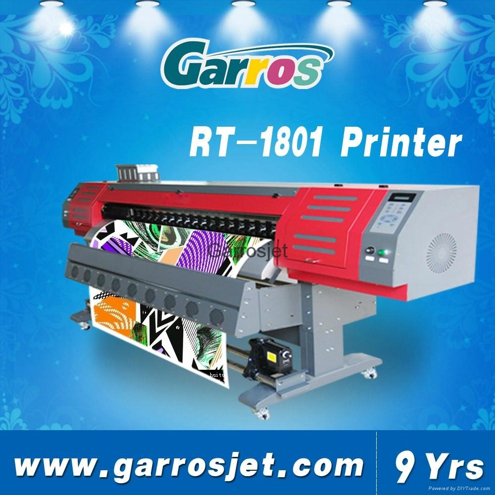 1.8m direct to fabric cloth flag printing dye sublimation printer machine