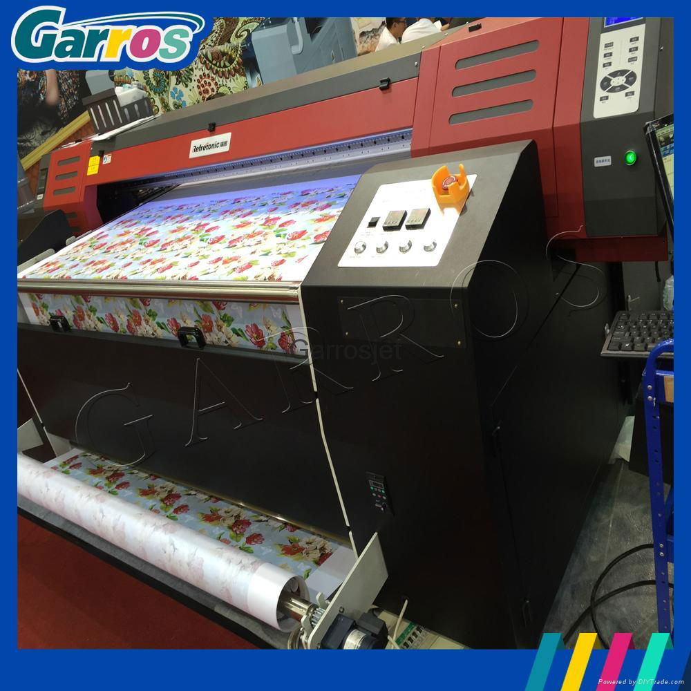 Garros 1.8m industrial cotton fabric printer digital inkjet textile belt printer 5