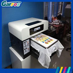 Garros Hot-selling A3 direct t-shirt printing machine dtg t shirt printer