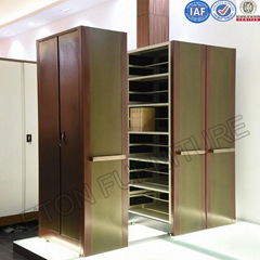 Space Saving Luxury Movable Office File Shelf