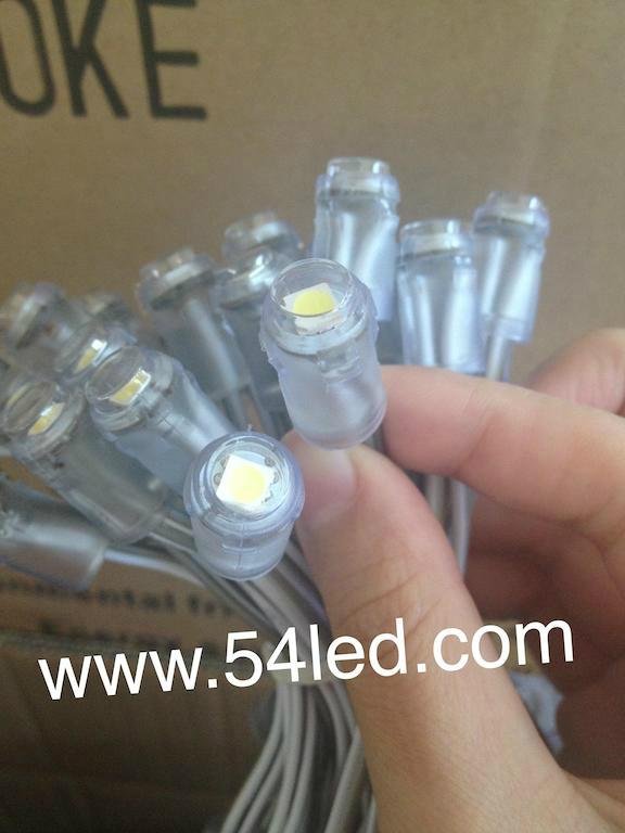 12V hole light smd 5050 with lens high bright for outdoor sign  3