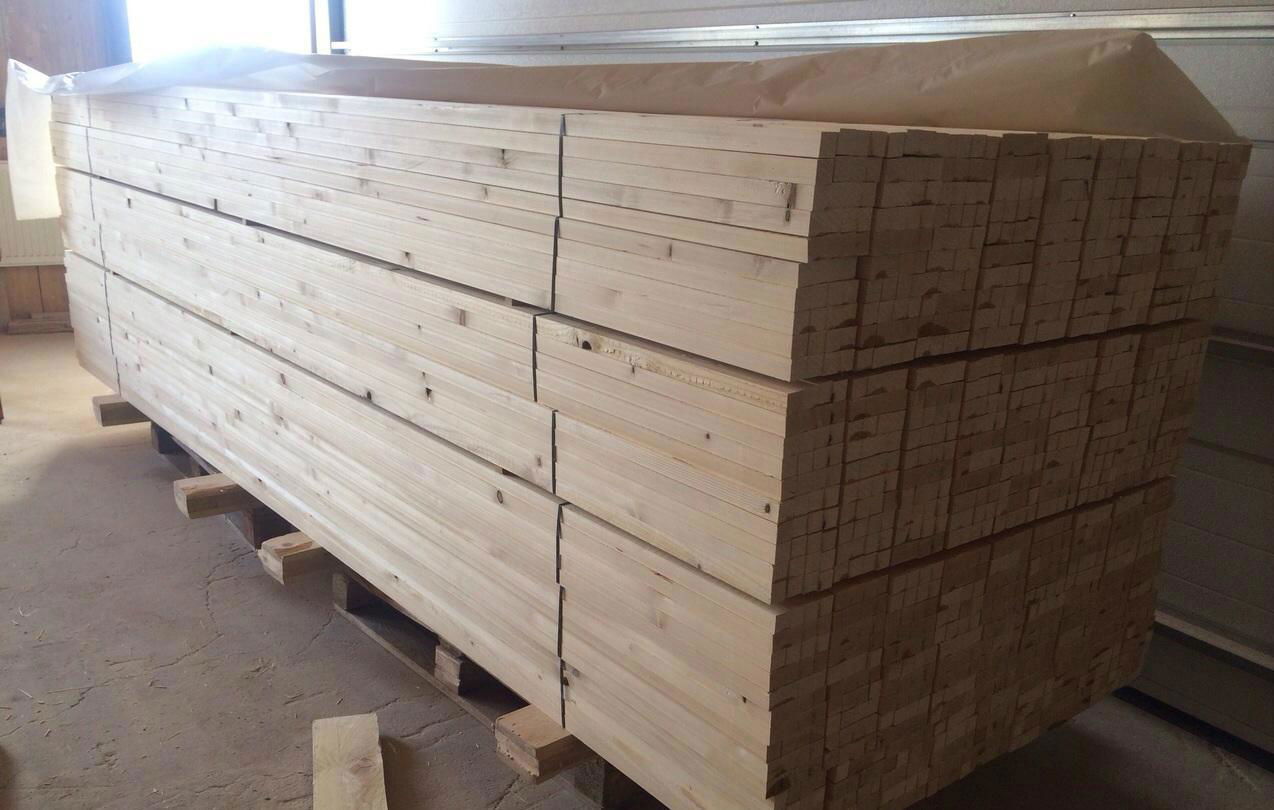 European Pine Lumber 8-14% KD S4S