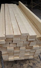 White wood rough sawn timber (spruce - picea abies)
