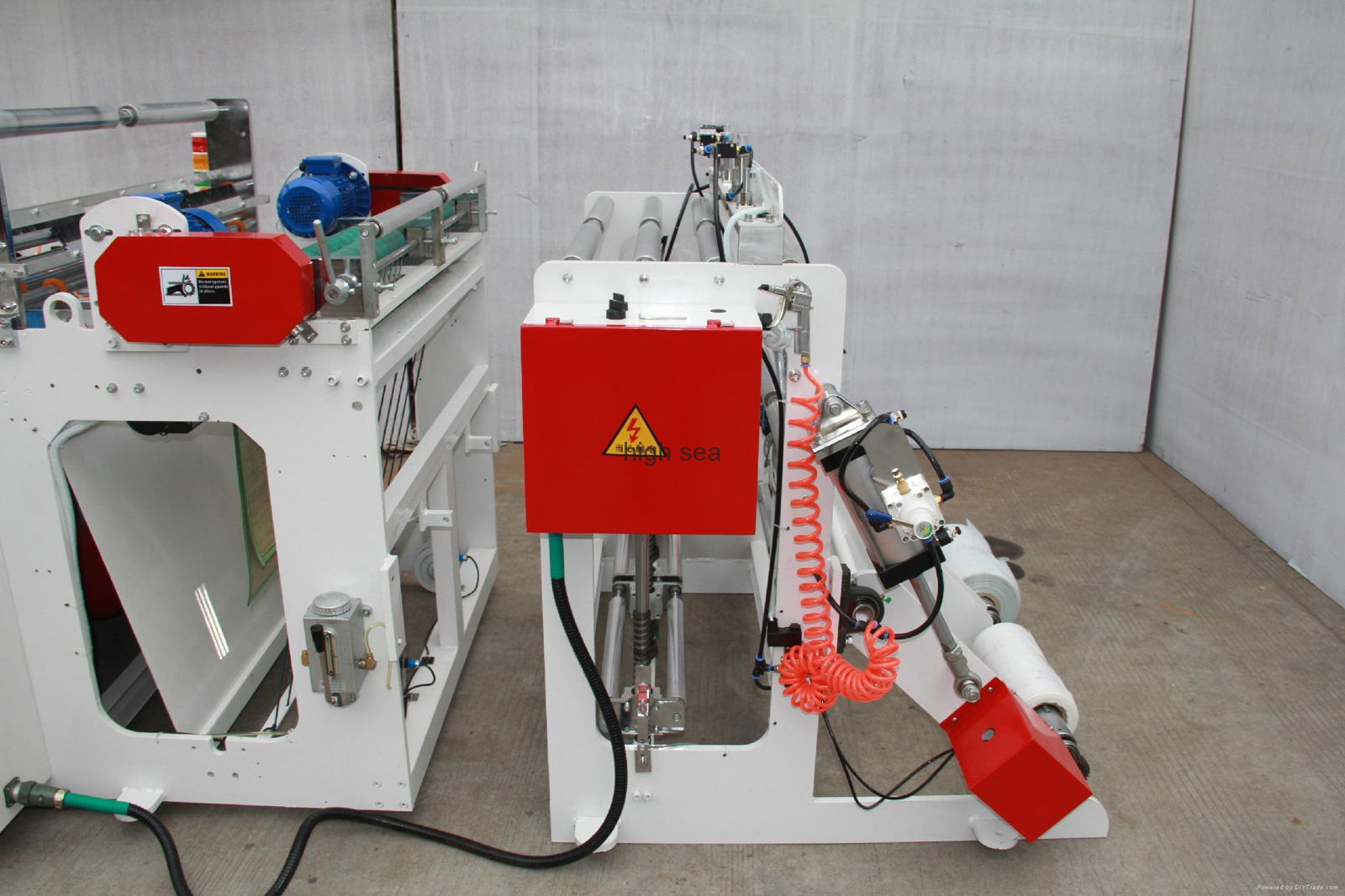 FULL AUTOMATIC PLASTIC T SHIRT BAG MAKING MACHINE 3