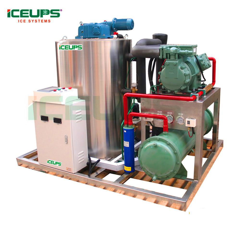 Salt water ice flake machine 5tons KMS5T ICEUPS (China