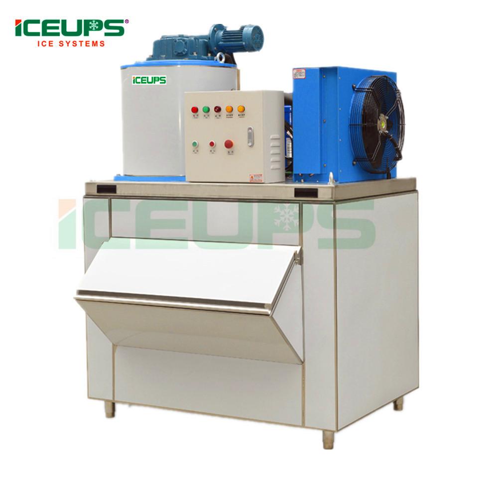 Fishery ice flake making machine 1000kg/day KMS1T ICEUPS (China Manufacturer