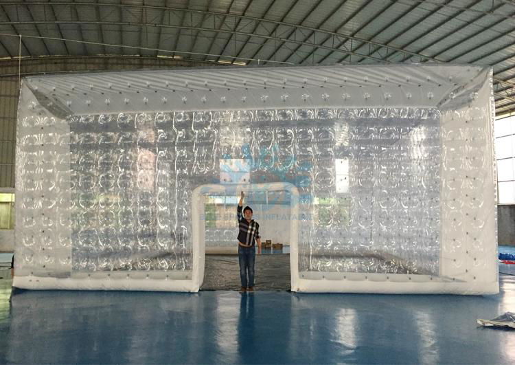 0.6mm PVC Inflatable Transparent Tent 3