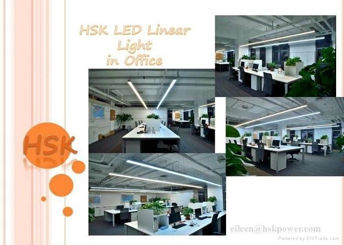LED Linear Ceiling Light For Supermarket 600mm 900mm 1200mm 1500mm 5