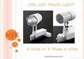 3 Phase 4 Wires 45w Cob Led Track Light