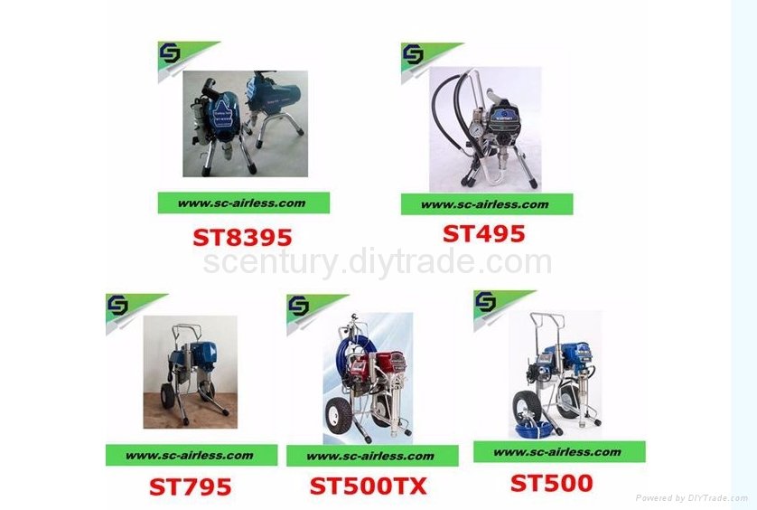 Popular type Professional ST-6390 electric airless paint sprayer for spray paint 2