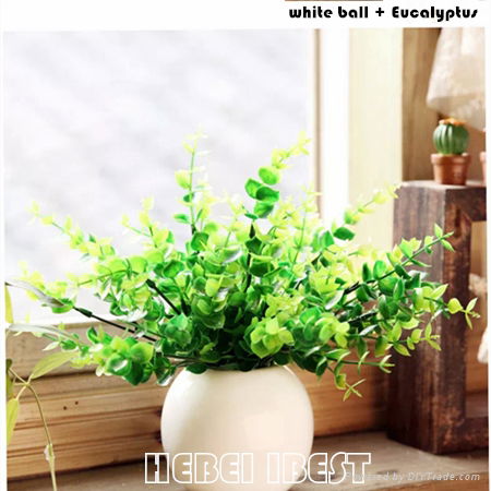 Artifical table flower with ceramic pot for home decoration 3