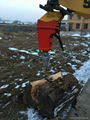 buy excavator attachment wood cone splitter 2