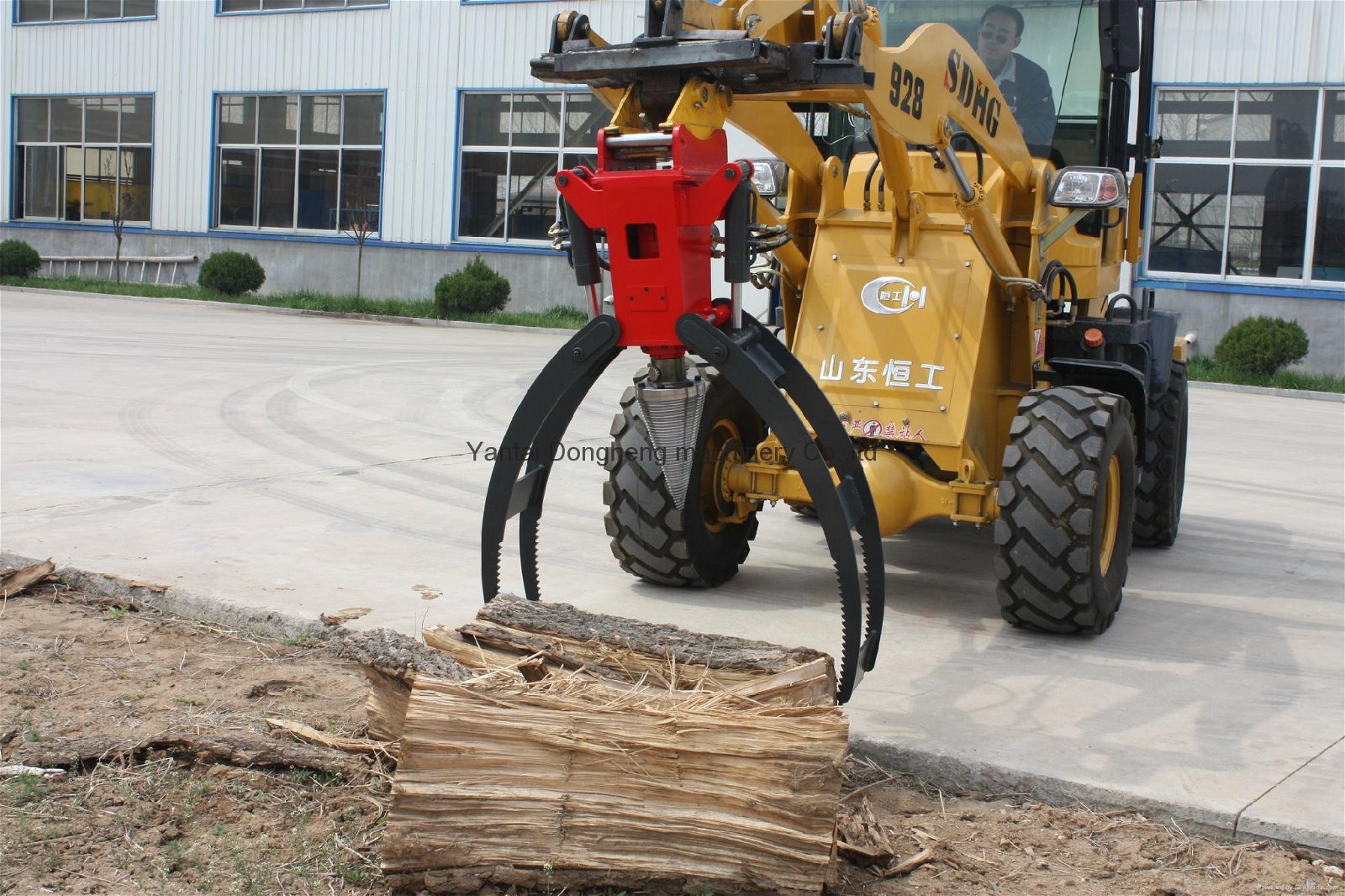 forestry machinery stump firewood cone splitter  2