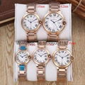 hot sell AAA cartier watch quality  package fashion watches clock  