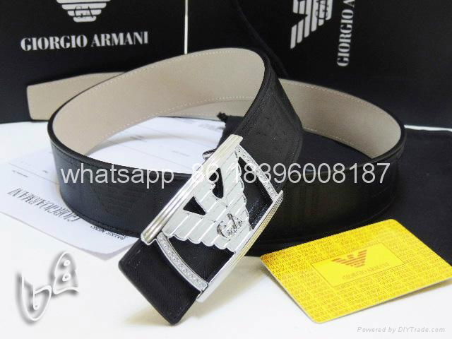 wholesale aaaaa quallity leather Armani belt Hot sale free shipping Armani belt  3