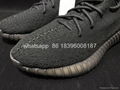        Yeezy 350V2 ALL Black Real Boost  running shoes wholesale freeshipping  10