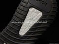        Yeezy 350V2 ALL Black Real Boost  running shoes wholesale freeshipping  11