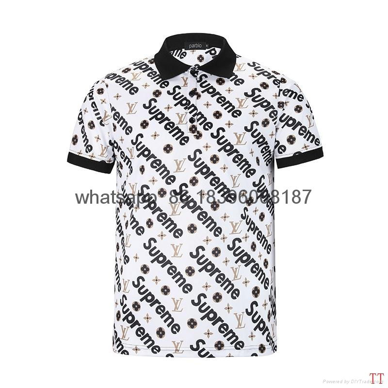 wholesale cheap original Supreme Louis Vuitton t-shirt LV polo fleece shirts (China Trading ...