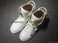 Factory wholesale Buscemi high top quality sheepskin leather shoes sneakers 17