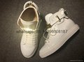 Factory wholesale Buscemi high top quality sheepskin leather shoes sneakers 19