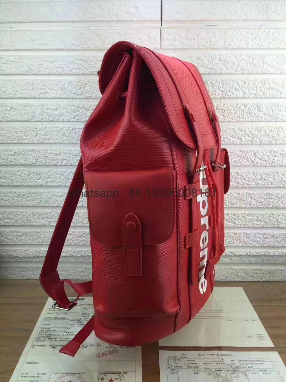 wholesale top original newest Louis Vuitton supreme lv backpack bags Luggages (China Trading ...