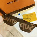 wholesale newest LOUIS VUITTON x SUPREME lv sunglasses free shipping hot sell 