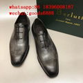 wholesale top berluti style best Handmade mens shoes in cowhide leather shoes 10