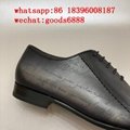 wholesale top berluti style best Handmade mens shoes in cowhide leather shoes 12