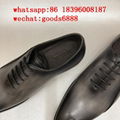 wholesale top berluti style best Handmade mens shoes in cowhide leather shoes 15