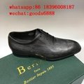 wholesale top berluti style best Handmade mens shoes in cowhide leather shoes 18