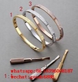 wholesale Cartier Bracelet Ring Necklace all brand 18k Gold Luxury jewelry set  3