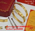 wholesale Cartier Bracelet Ring Necklace all brand 18k Gold Luxury jewelry set  7