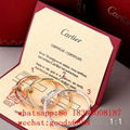wholesale Cartier Bracelet Ring Necklace all brand 18k Gold Luxury jewelry set  8