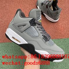 wholesale  High Quality air jordan 4 retro mens Basketbal shoes Cool Grey/ Dark  4