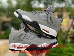 wholesale  High Quality air jordan 4 retro mens Basketbal shoes Cool Grey/ Dark