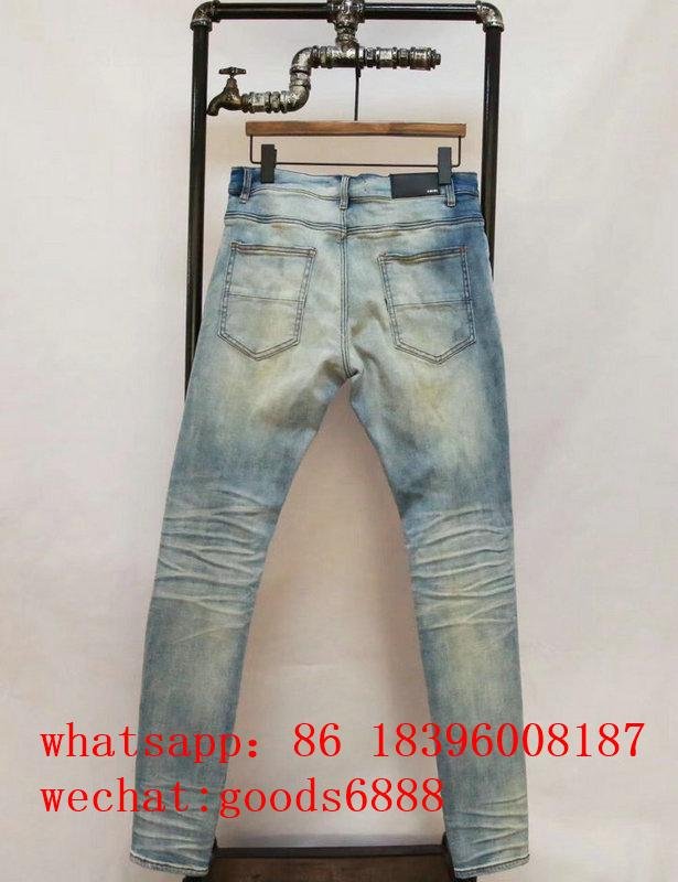 wholesale  2019 hot sell man Amiri jeans fashion jacket brand amiri jeans 5