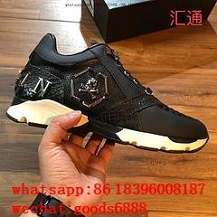 NEW style1:1 best PP PHILIPP PLEIN casual shoes sneakers  real leather men shoes 3