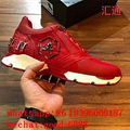 NEW style1:1 best PP PHILIPP PLEIN casual shoes sneakers  real leather men shoes