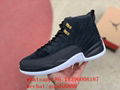 wholesale real      Air Jordan aj 12 “Reverse Taxi” Bakketball Game Royal shoes 9