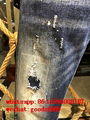 Wholesale authentic D2 Dsquared2 jeans 1:1 quality men long jeans pants trousers